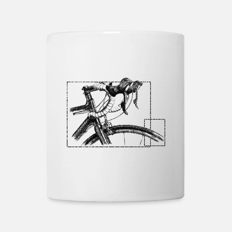 Racing bicycle - Mug - white