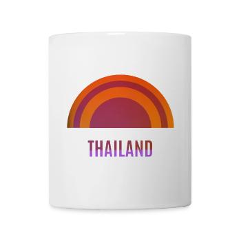 Plage de soleil en Thaïlande - Mug blanc - blanc - Devant