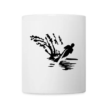 water ski - Mug - white - Front