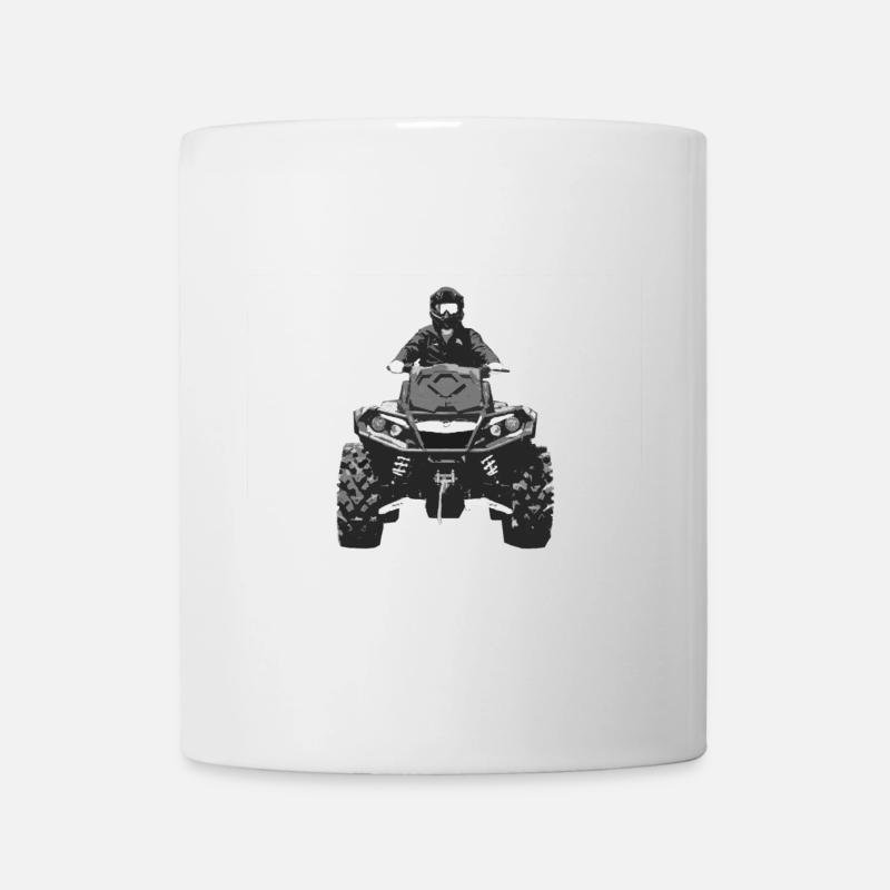 Quad 4x4 - Tasse - Weiß