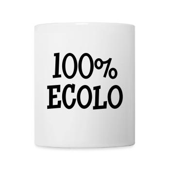 100% Ecolo - Mug blanc - blanc - Devant