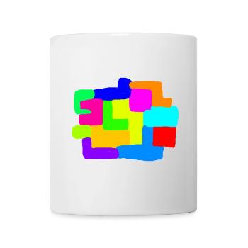 Kunst Gemaelde Modern Art - Mug - white - Front