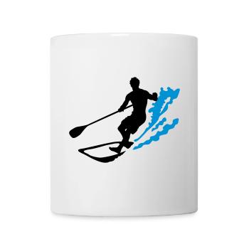 stand up paddling - Mug - white - Front