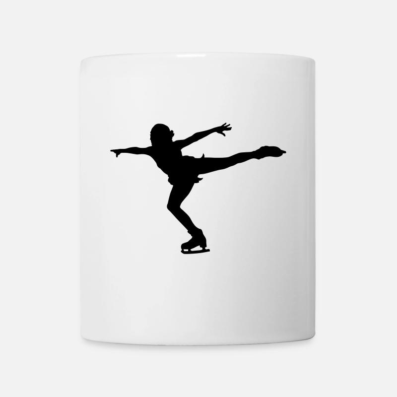 Eiskunstlauf - Tasse - Weiß