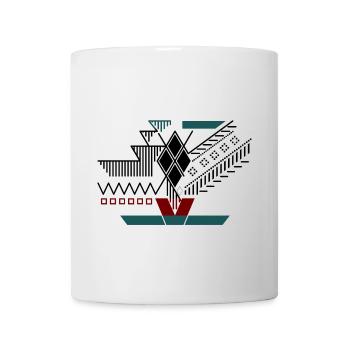 Konon geometryczny sweter kononowicz / kononowicza - Tasse - Weiß - Vorne