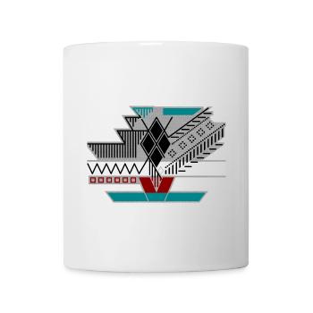 Konon geometryczny sweter kononowicz / kononowicza - Tasse - Weiß - Vorne