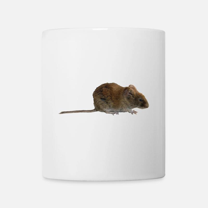 Maus - Tasse - Weiß