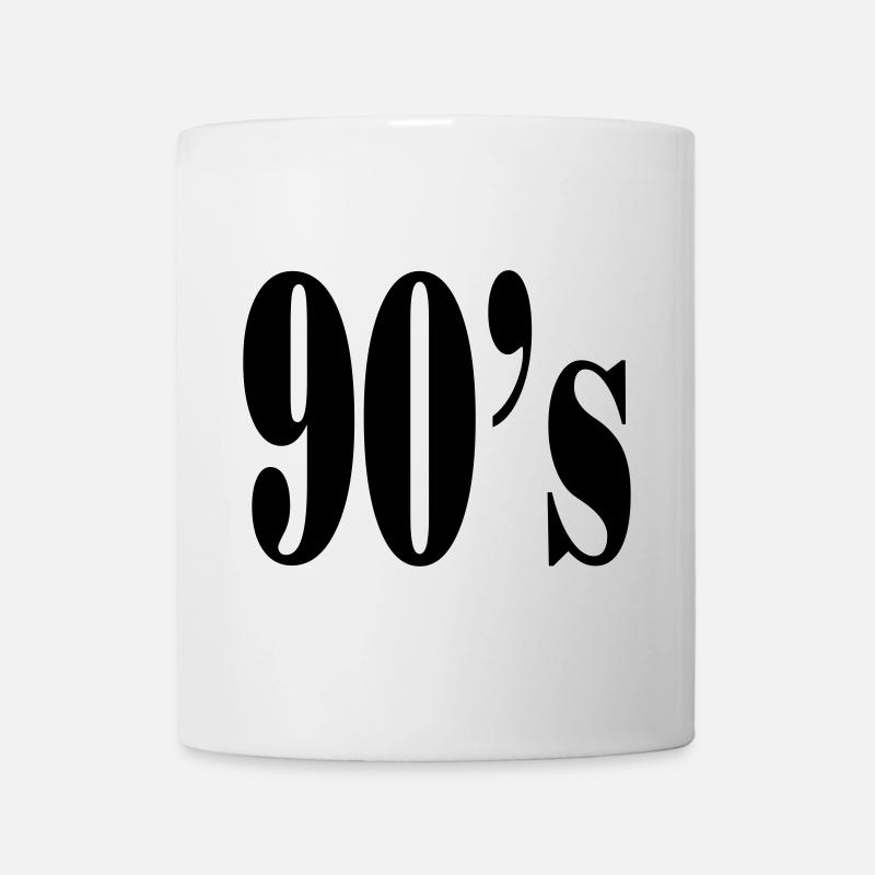 90s - Mug blanc - blanc
