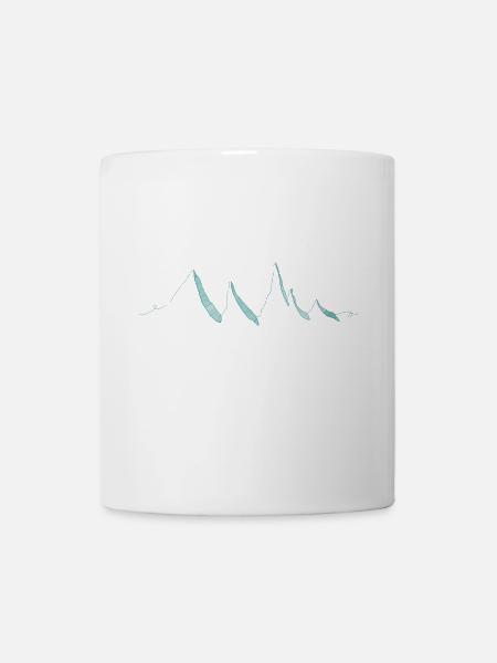 montagnes - Mug blanc - blanc