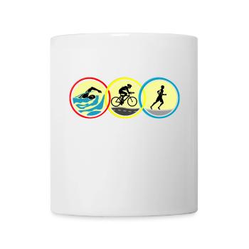 Triathlon - Mug - white - Front