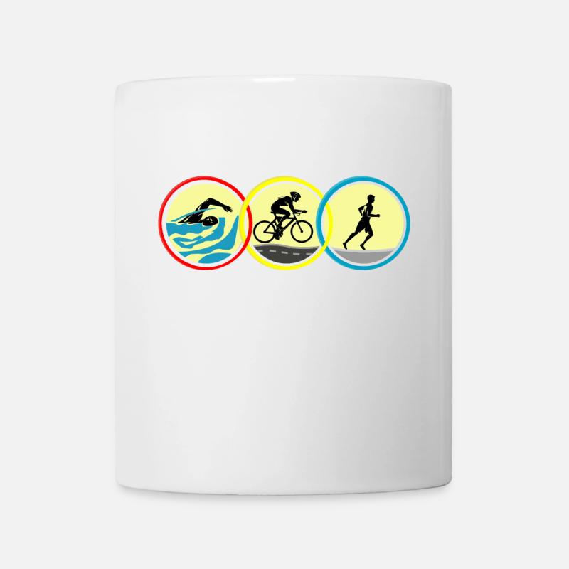 Triathlon - Mug - white