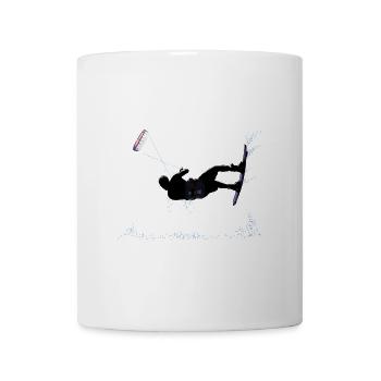 Kitesurfen - Mug blanc - blanc - Devant