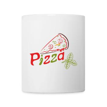 Pizza Margarita Italie pizzeria - Mug blanc - blanc - Devant