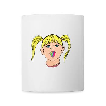 from the series "Naughty Girl" - Mug - white - Front