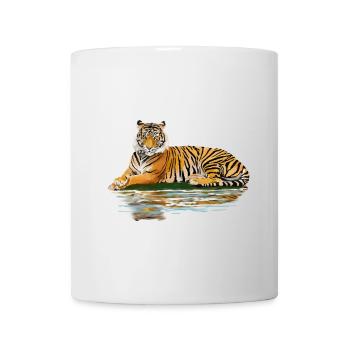 tiger - Mug - white - Front
