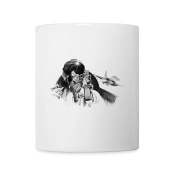 Fighter pilot - Mug blanc - blanc - Devant