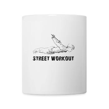 street workout - Tasse - Weiß - Vorne