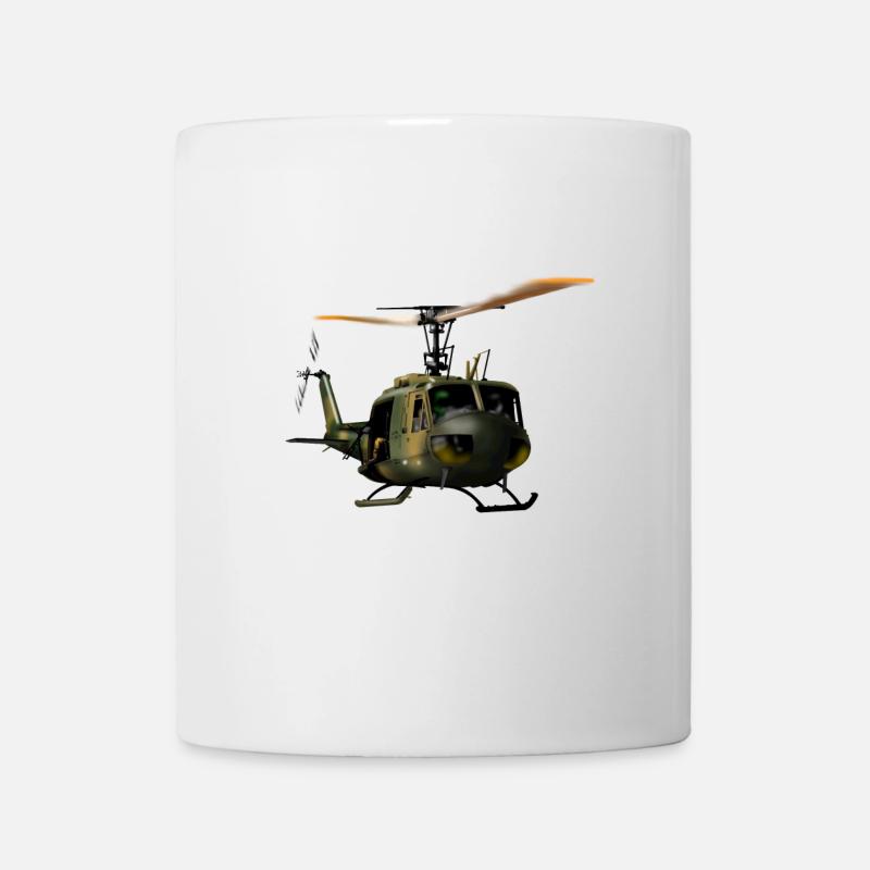 Hubschrauber - Tasse - Weiß