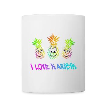 Vacances des Caraïbes - Mug blanc - blanc - Devant