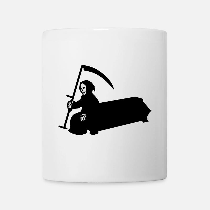 squelette - Mug blanc - blanc