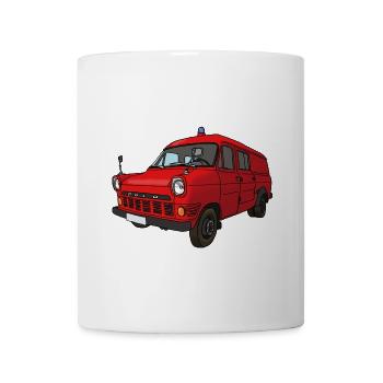 MZF Feuerwehr - Tasse - Weiß - Vorne