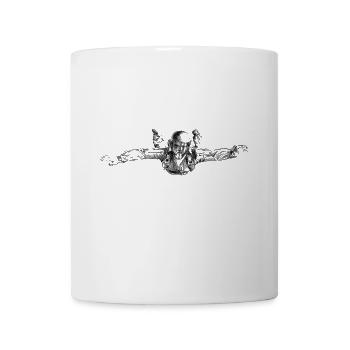 Skydiver - Tasse - Weiß - Vorne
