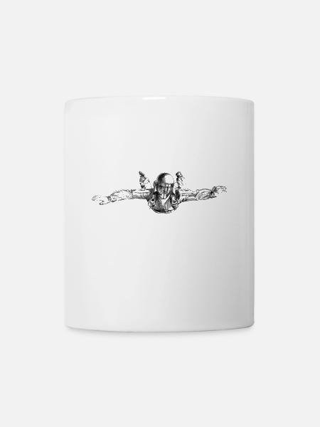 Skydiver - Tasse - Weiß