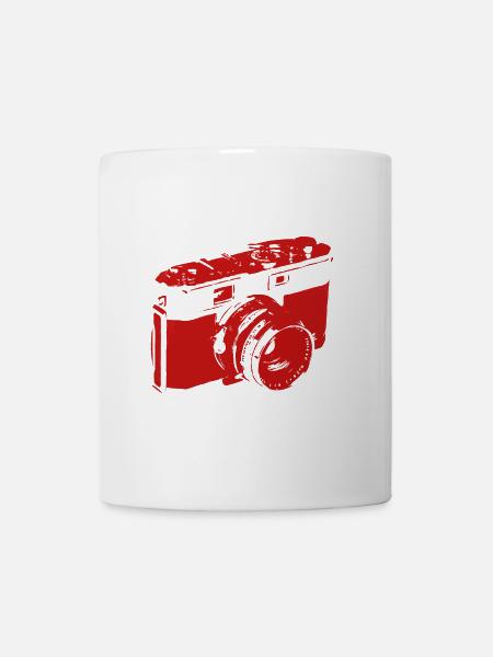 kamera fotografie fotograf - Tasse - Weiß
