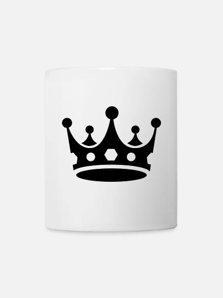 crown - Mug - white