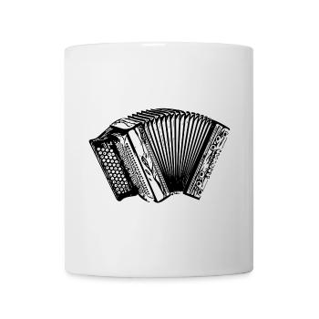 Steirische Harmonika - Tasse - Weiß - Vorne