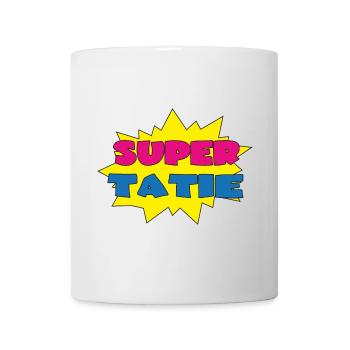 Super tatie - Mug blanc - blanc - Devant