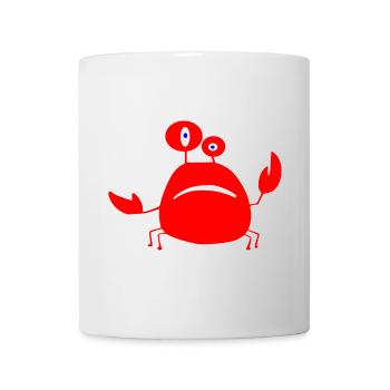 Crabe - Mug blanc - blanc - Devant