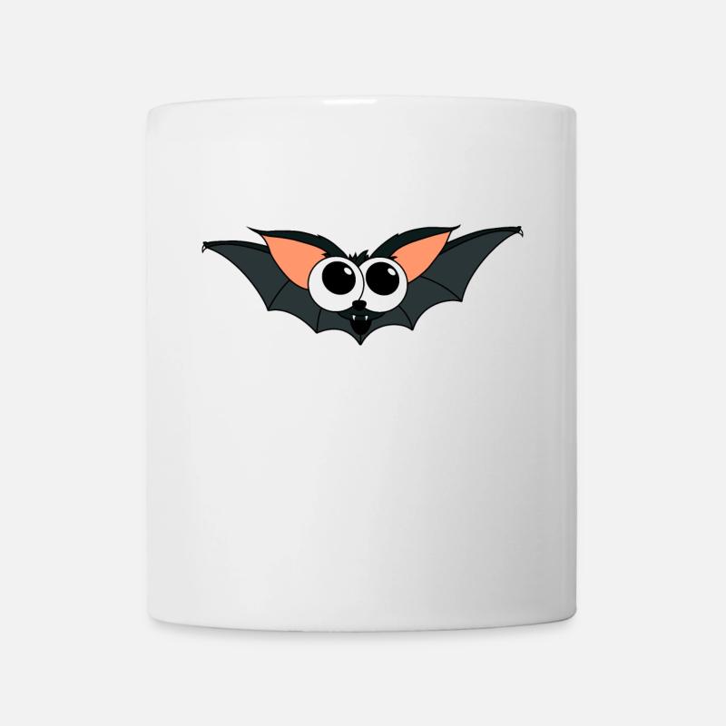 Fledermaus - Tasse - Weiß
