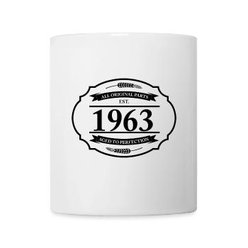All original parts of 1963 - Mug - white - Front