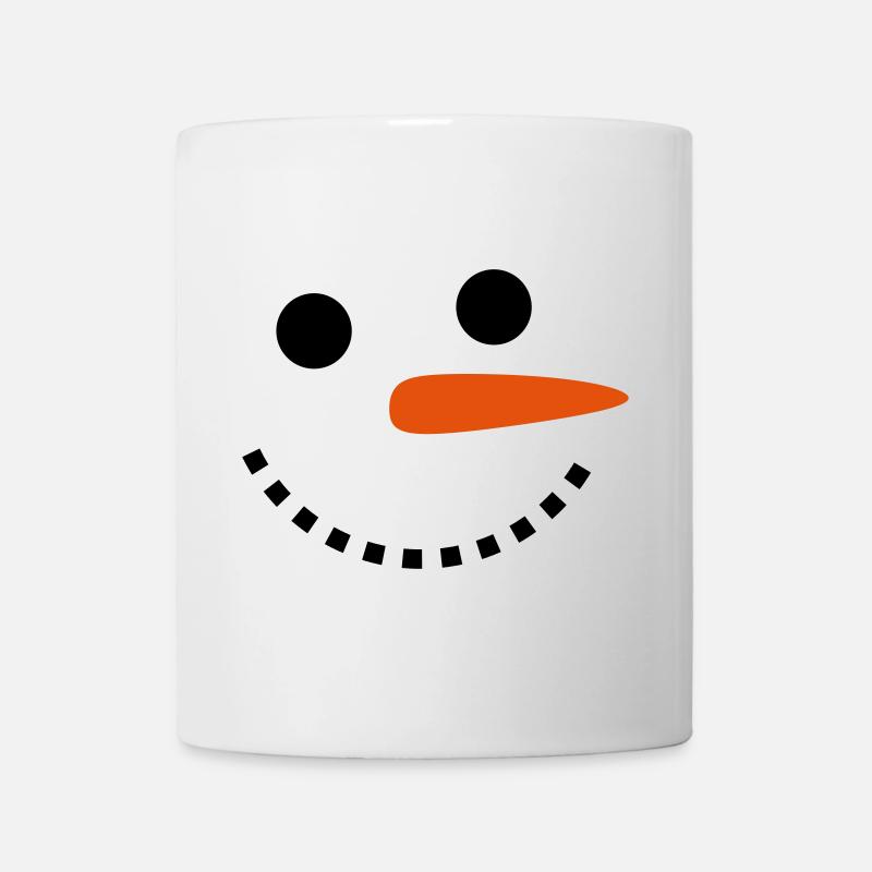 Schneemann - Tasse - Weiß