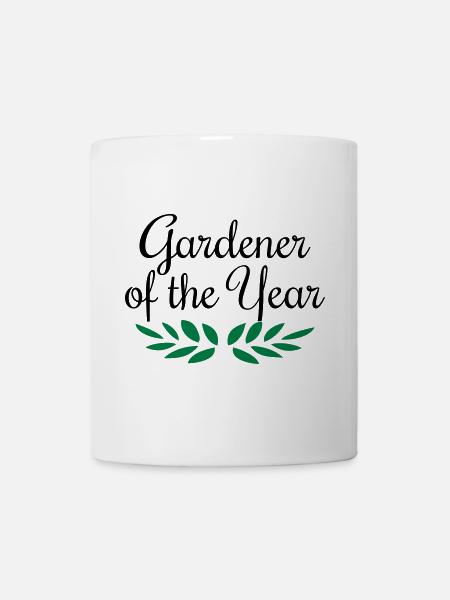 Gardener of the Year, garden, gardener, gardener - Mug - white