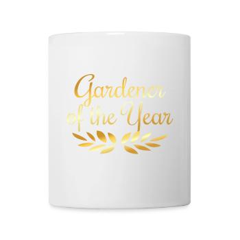 Gardener of the Year gardener gardener - Mug - white - Front