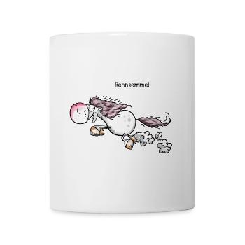 Die Rennsemmel - Tasse - Weiß - Vorne