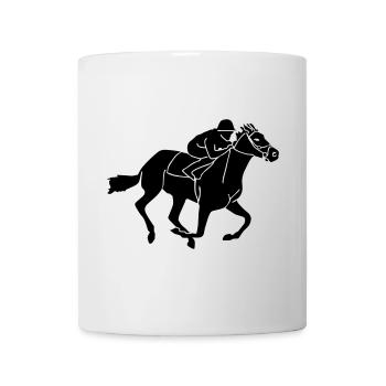 Equestrian - gallop races - Mug - white - Front