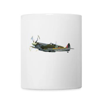 spitfire6 - Mug blanc - blanc - Devant