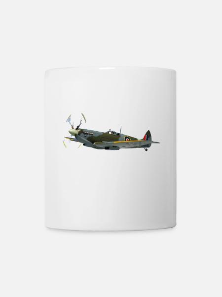 spitfire6 - Tasse - Weiß