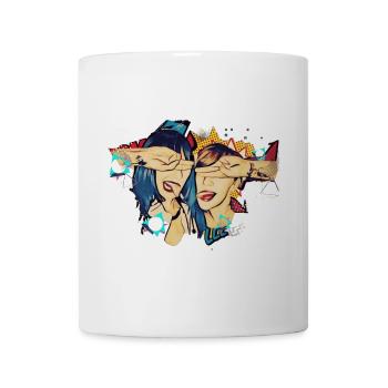 girls - Tasse - Weiß - Vorne