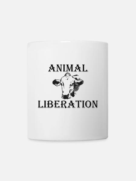 Libération animale - Mug blanc - blanc