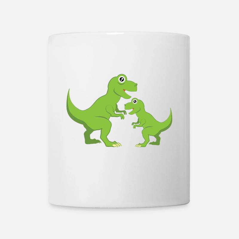 Dino family - Mug - white