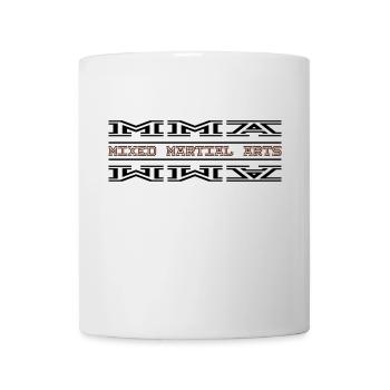 MMA Mixed Martial Arts - Tasse - Weiß - Vorne