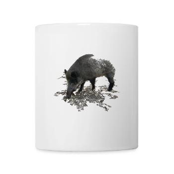 Wild boar - Mug - white - Front