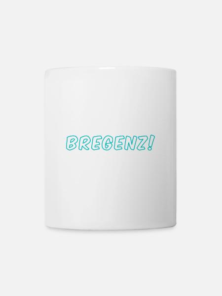 Bregenz city of Austria - Mug - white