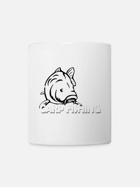 Carpe - Pas de limite - Carp Fishing - Mug blanc - blanc