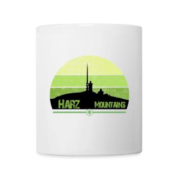 Harz Mountains - Brocken - Wir lieben den Harz - Tasse - Weiß - Vorne