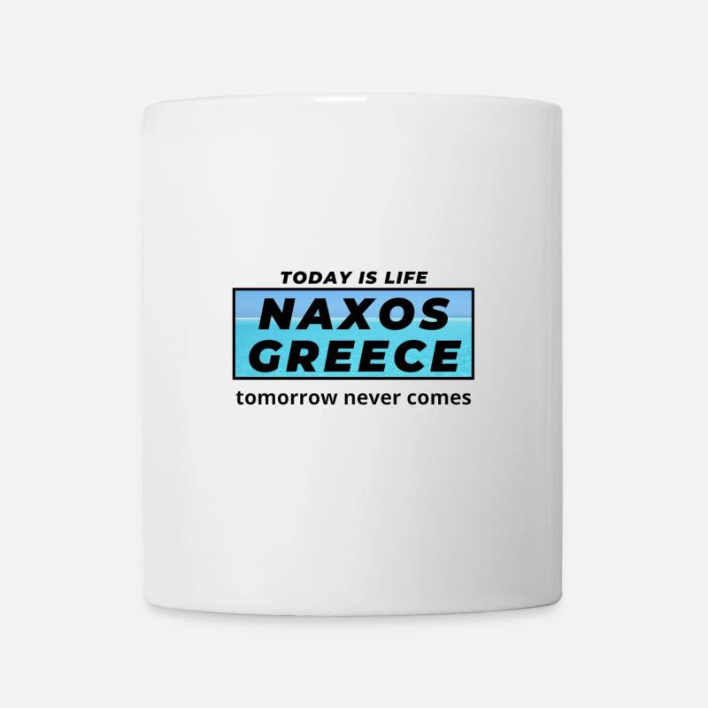 Naxos Griechenland - Tasse - Weiß